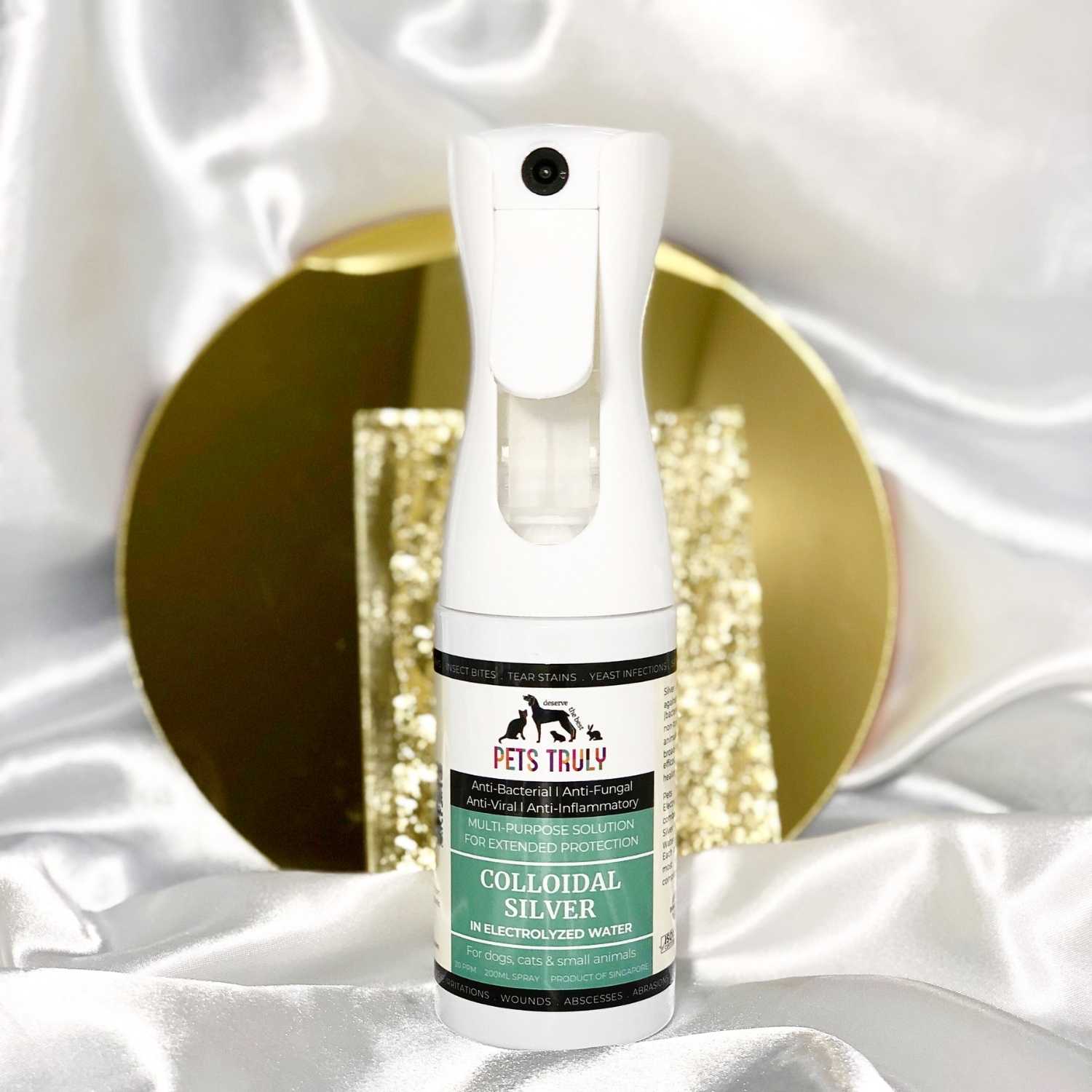 Pets Truly - Colloidal Silver in Electrolyzed Water for Pets (2 Sizes)