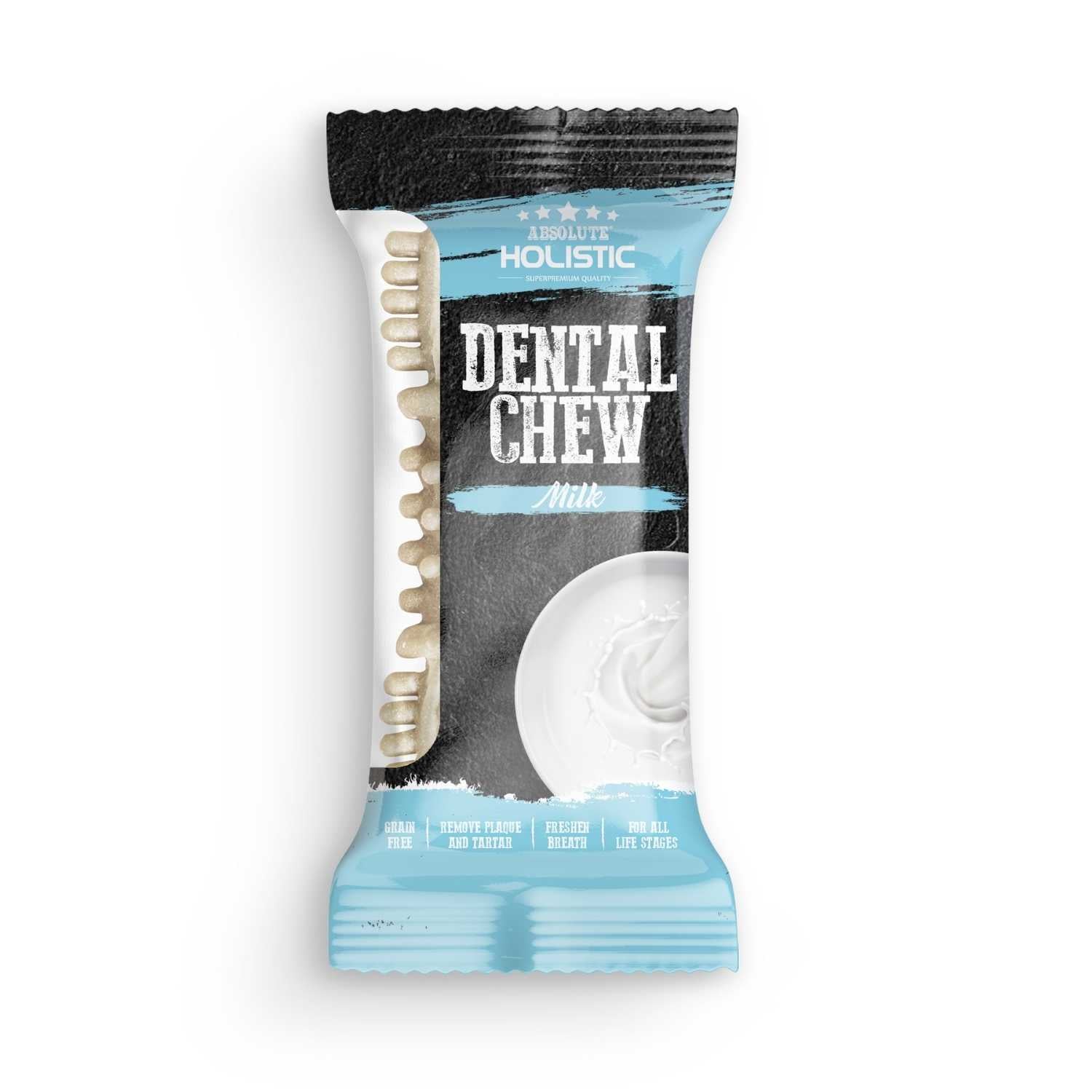 Absolute Holistic - Milk Dental Chew - Dog Treats (2 Sizes)