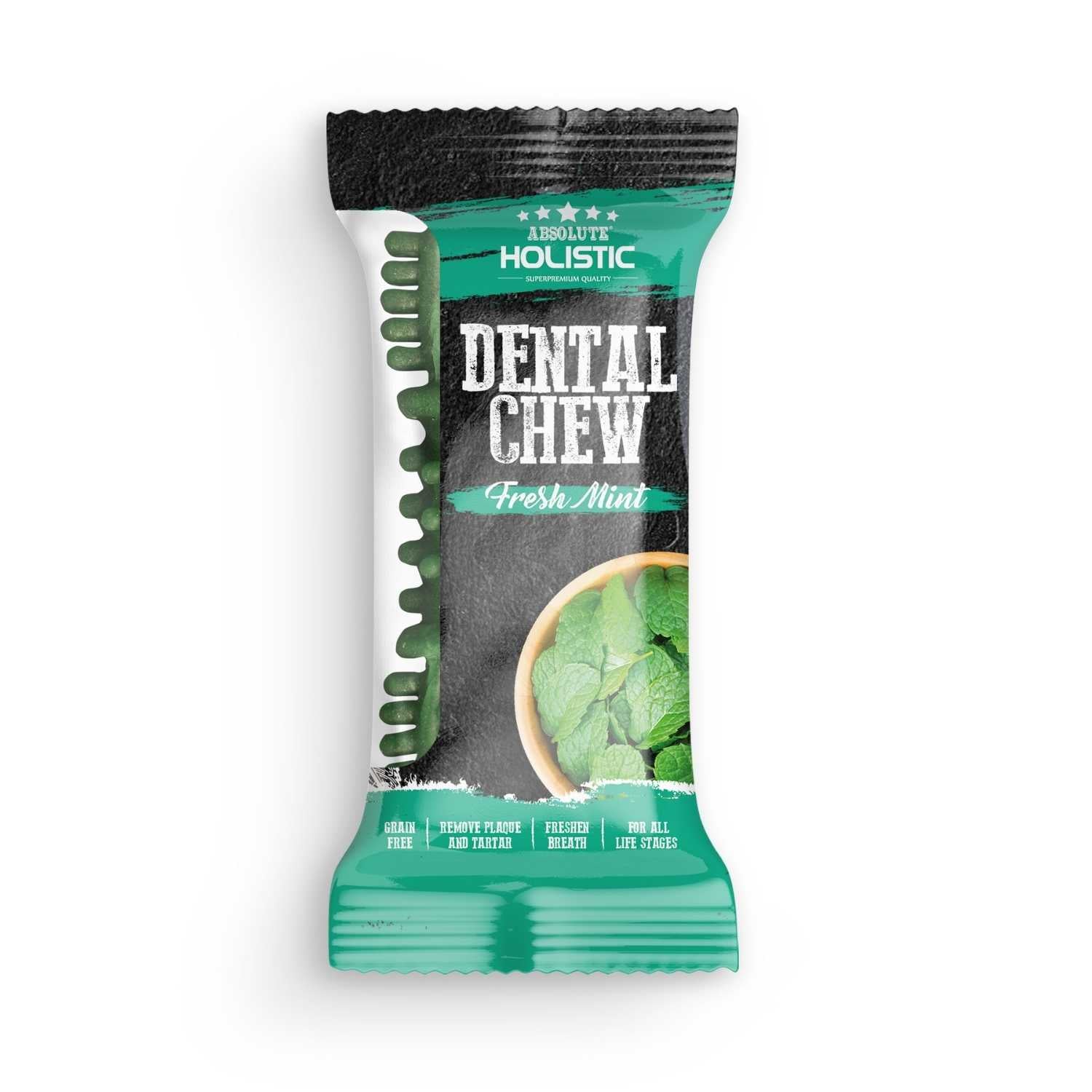 Absolute Holistic - Fresh Mint Dental Chew - Dog Treats (2 Sizes)