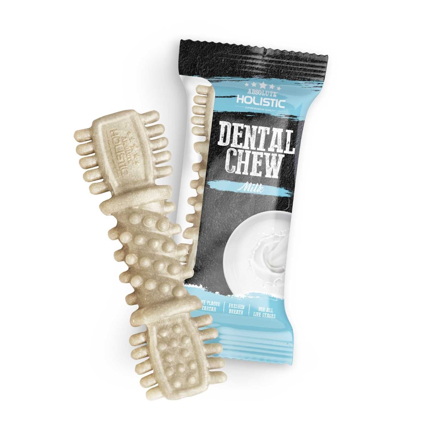Absolute Holistic - Milk Dental Chew - Dog Treats (2 Sizes)