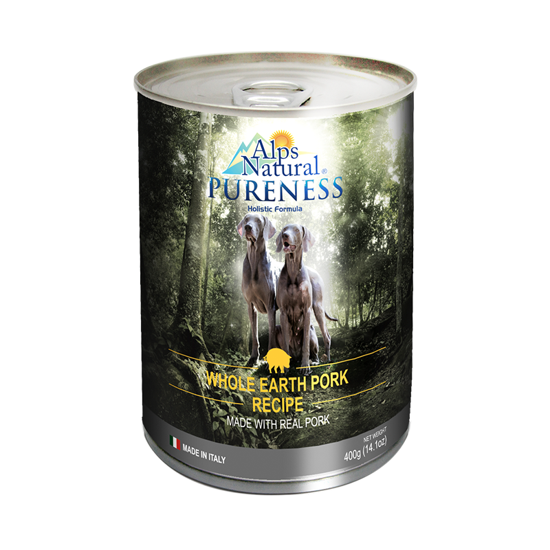 Alps Natural Classic Pork Wet Food for Dogs 400g