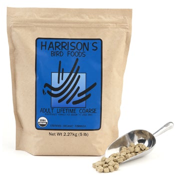 Harrison's Bird Foods - Adult Lifetime Coarse for Medium to Large Birds (2 Sizes)