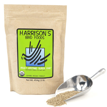 Harrison's Bird Foods - Adult Lifetime Super Fine for Small Birds (1lb)