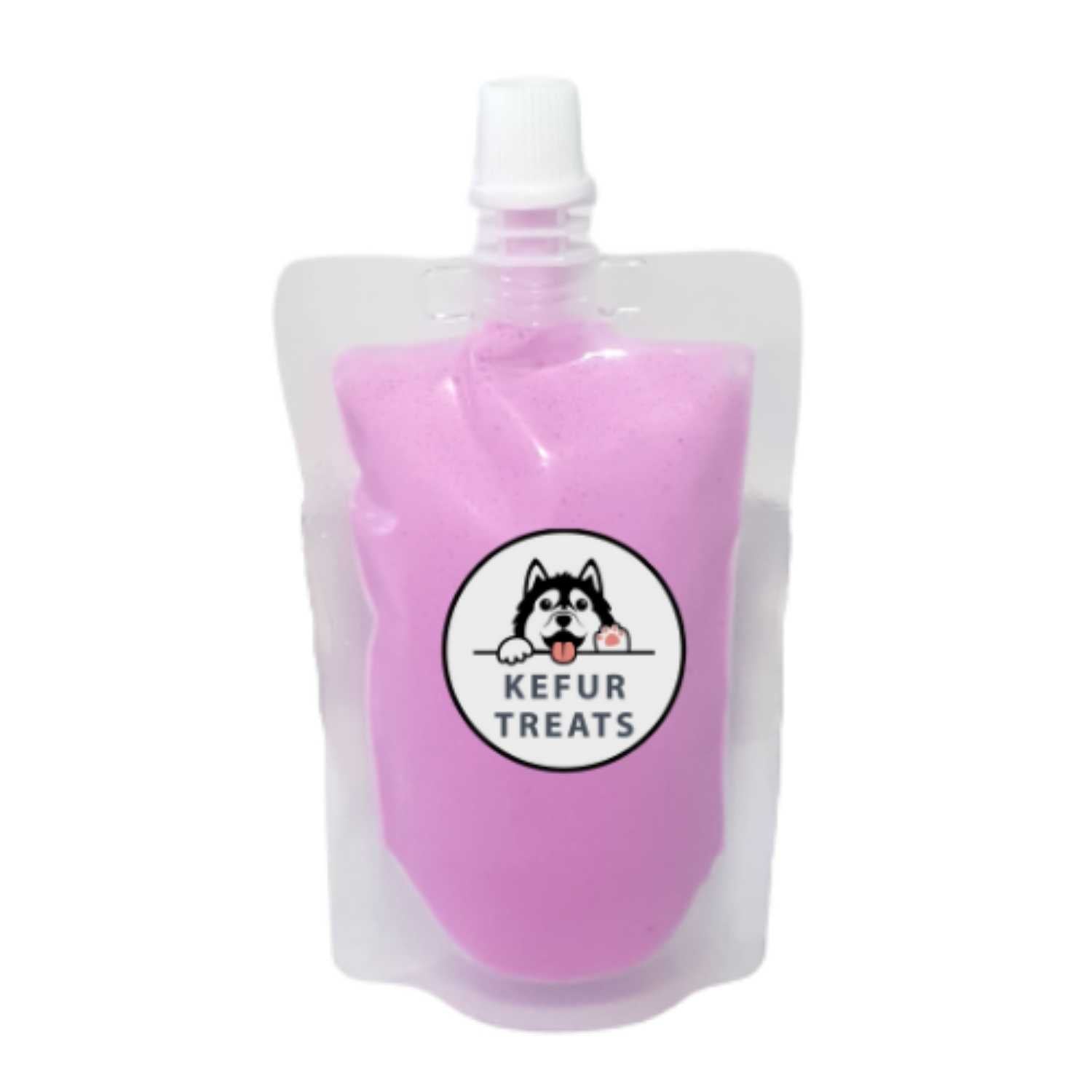 KEFUR TREATS - DRAGONFRUIT Cow Milk Kefir Liquid Pouch (250ml) - Pet Treats