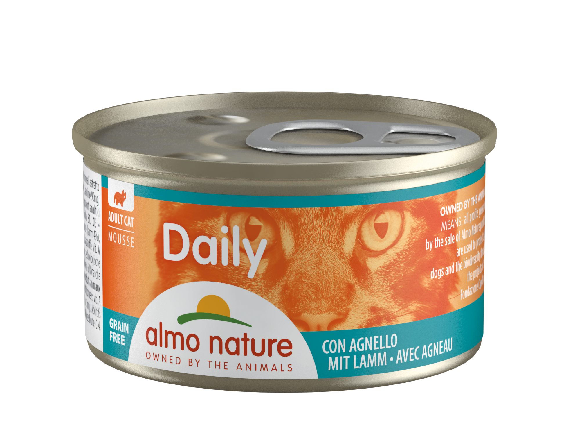 Almo Nature - Daily Mousse Lamb 85g for Cats