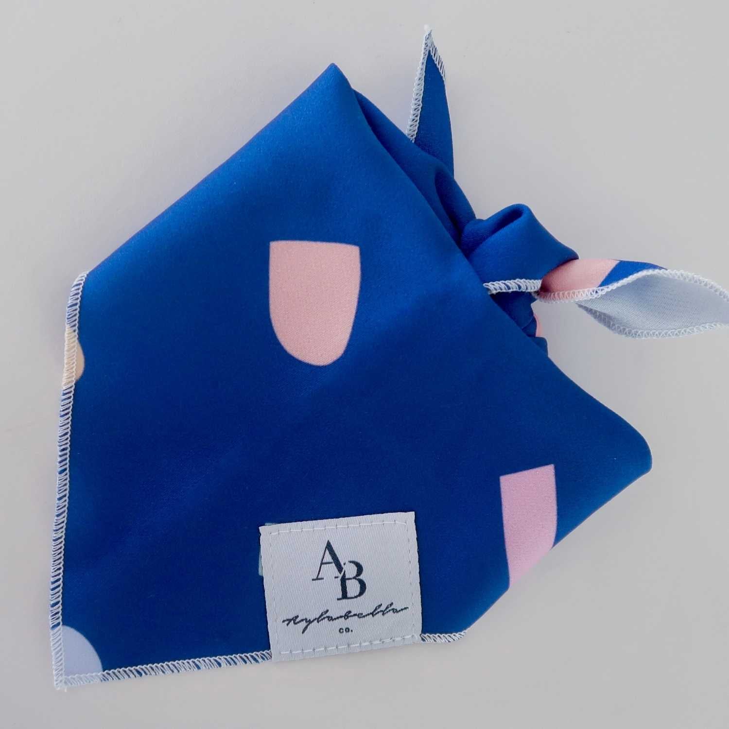 Aylabella Co. - Blue Confetti Dreams Bandana - Dog Accessories