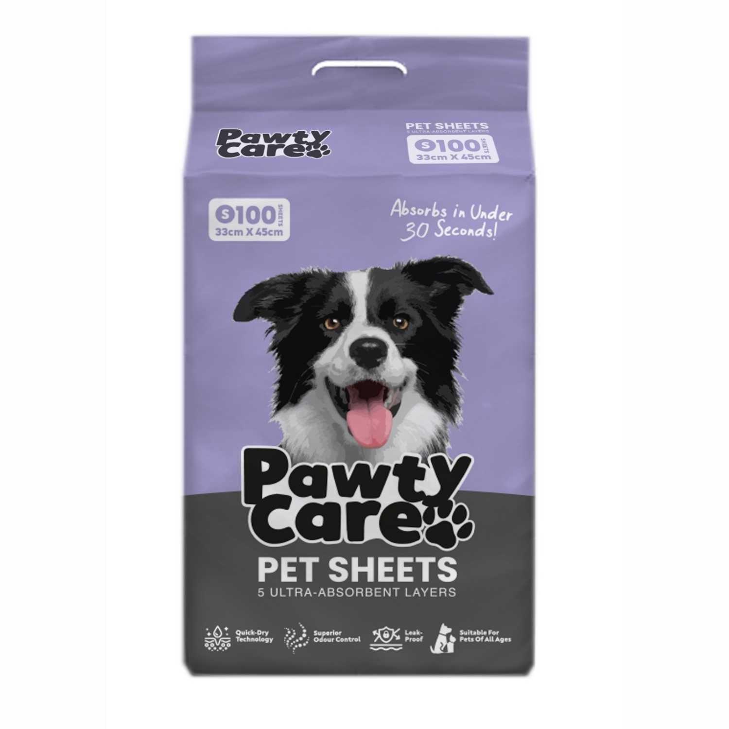 Pawty Care Pet Training Sheets S 100pcs