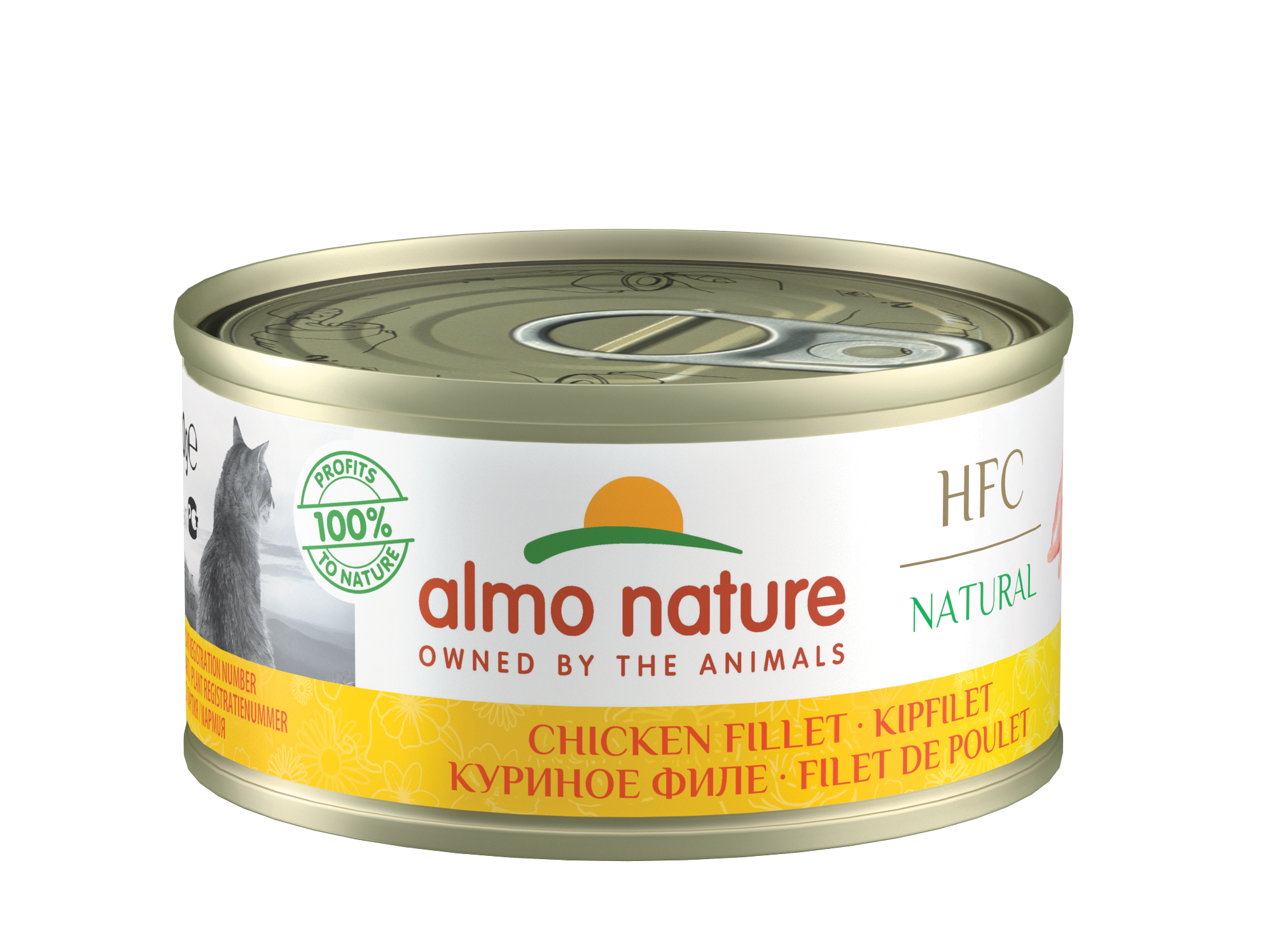 Almo Nature - HFC Natural Chicken Fillet 70g for Cats