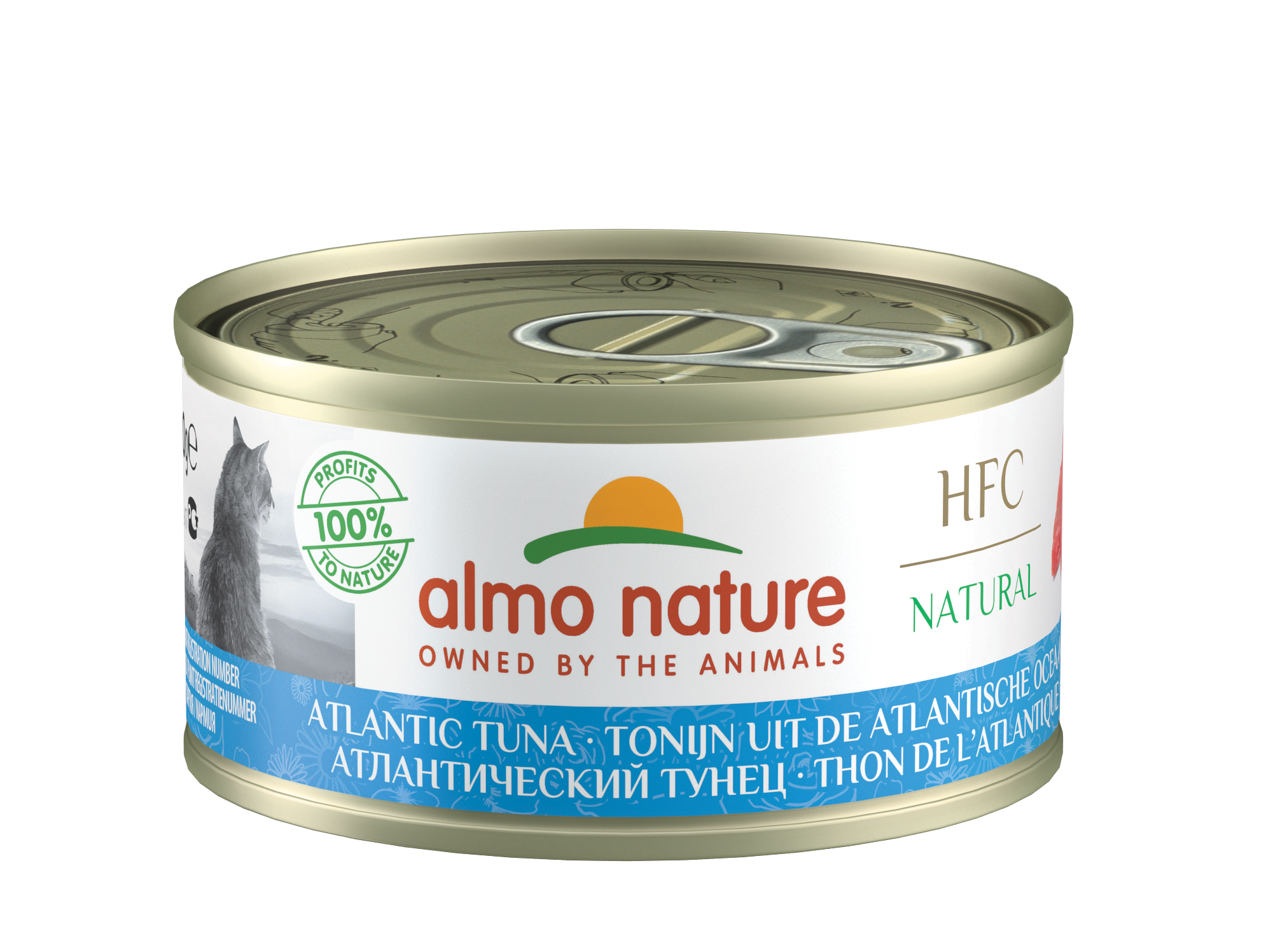 Almo Nature - HFC Natural Atlantic Ocean Tuna 70g for Cats