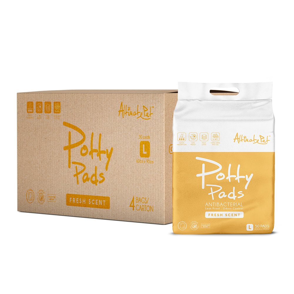 Altimate Pet - Antibacterial Potty Pads for Dogs (3 Sizes)