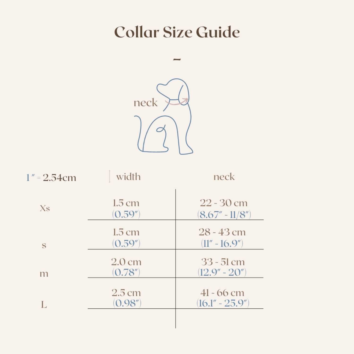 Aylabella Co. - Vanilla Butter Collar for Dogs (4 Sizes)