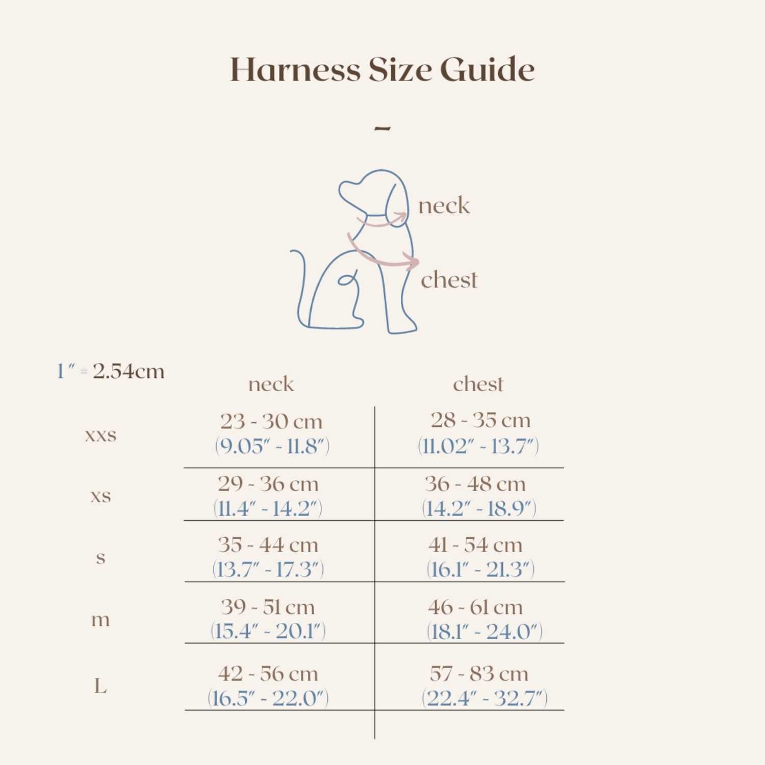 Aylabella Co. - P.S. I Love You Harness - Dog Accessories (5 Sizes)
