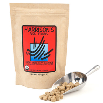 Harrison's Bird Foods - High Potency Coarse for Medium to Large Birds (2 Sizes)