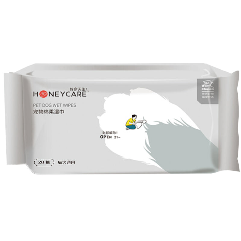 Honeycare - Wet Wipes for Dogs (2 Sizes)