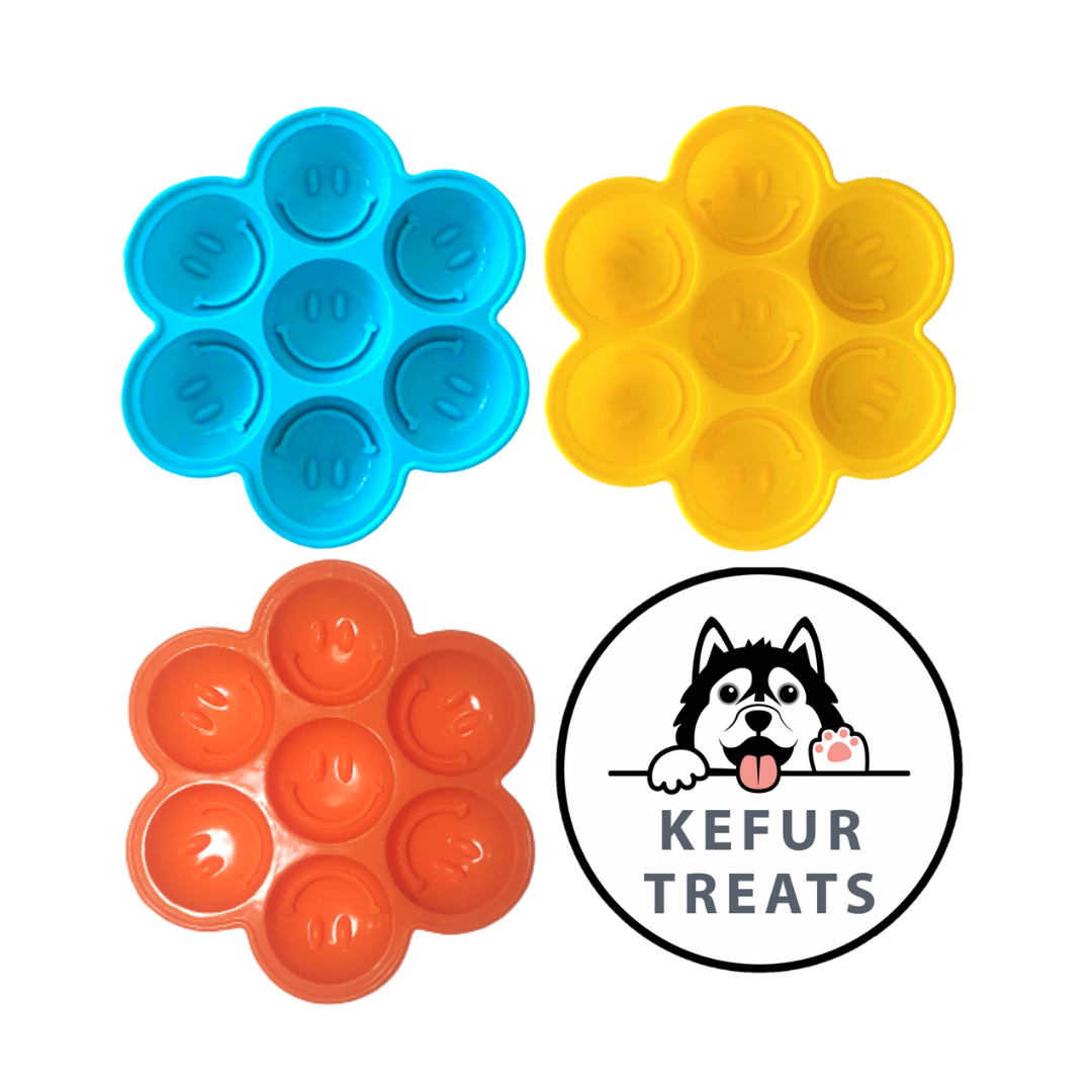 Kefur Treats - Multi-purpose Smiley Ice Cube Tray (Assorted)