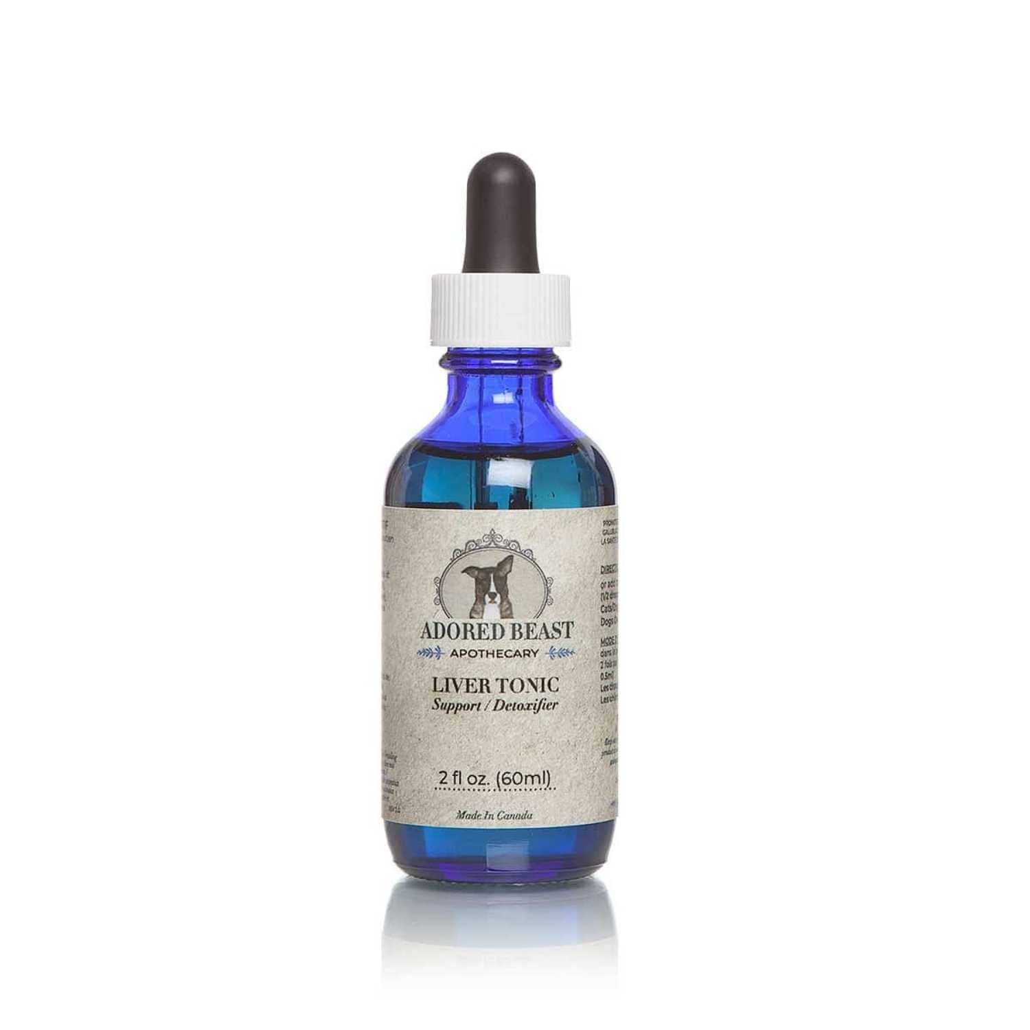 Adored Beast Apothecary Liver Tonic Support Detoxifier 60ml Bottle