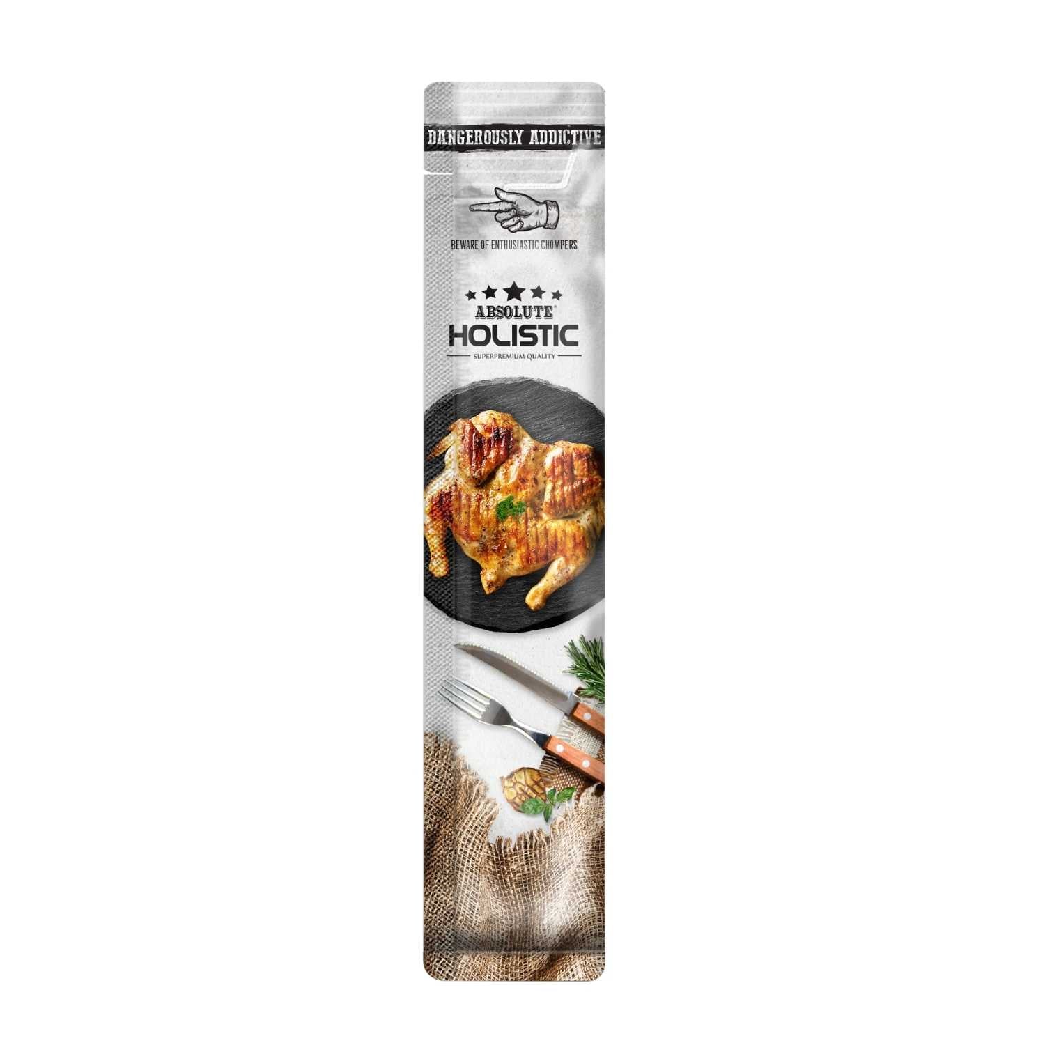Absolute Holistic - Caviar Bisque (chicken & fish roe) - Dog & Cat 5x12g Treats