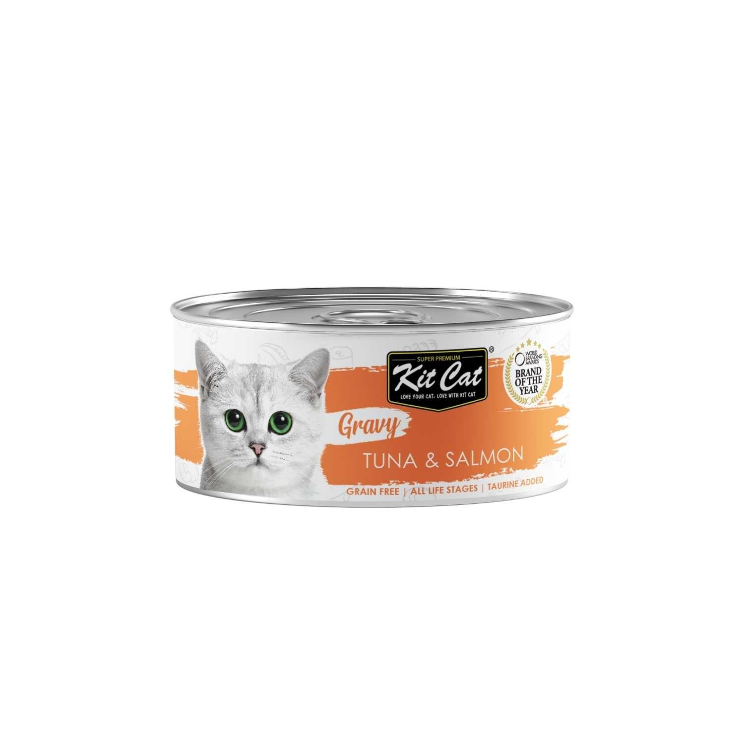Kit Cat - Gravy Tuna & Salmon 70g
