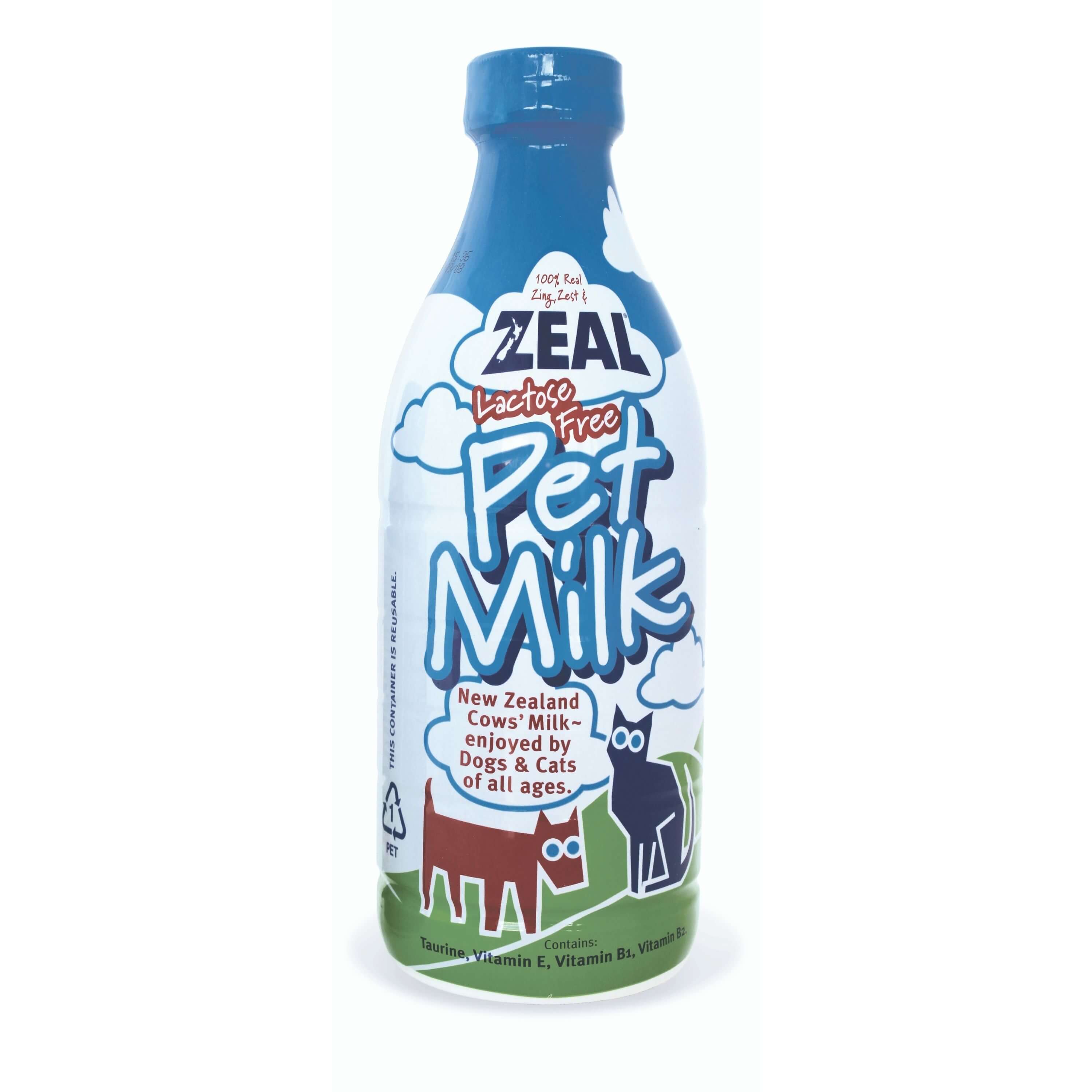 Zeal 100 Natural Lactose Free Pet Milk For Cats Dogs 2 Sizes