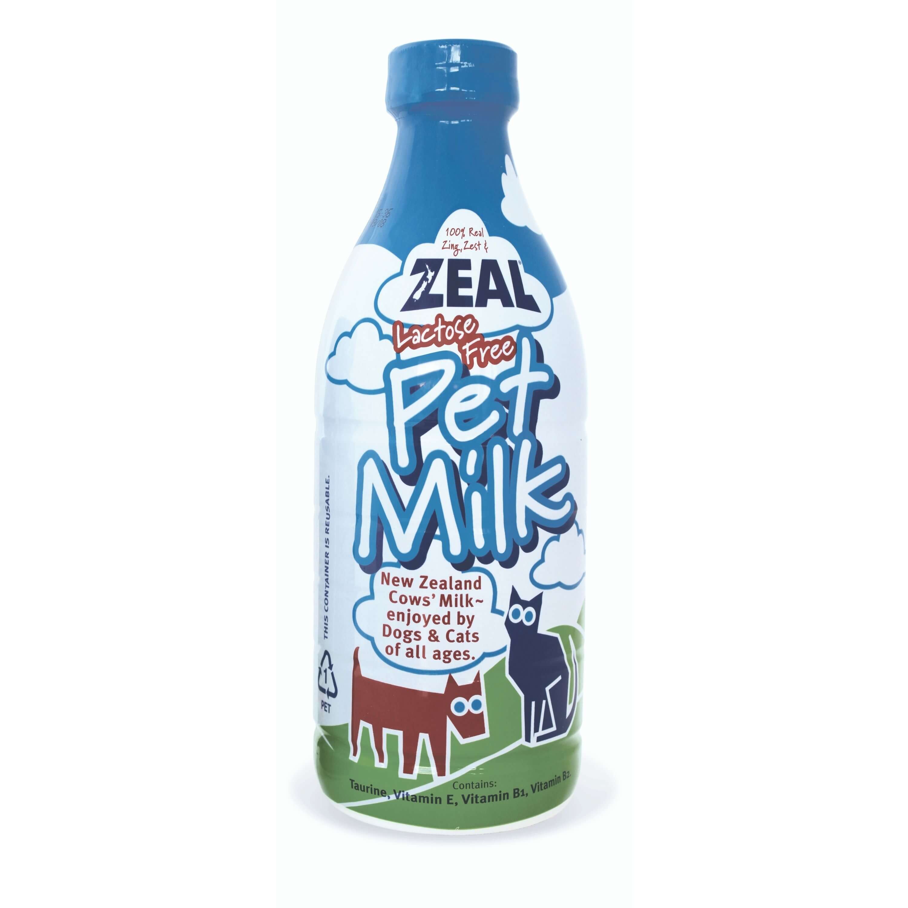 Zeal - 100% Natural Lactose Free Pet Milk For Cats & Dogs (2 Sizes)