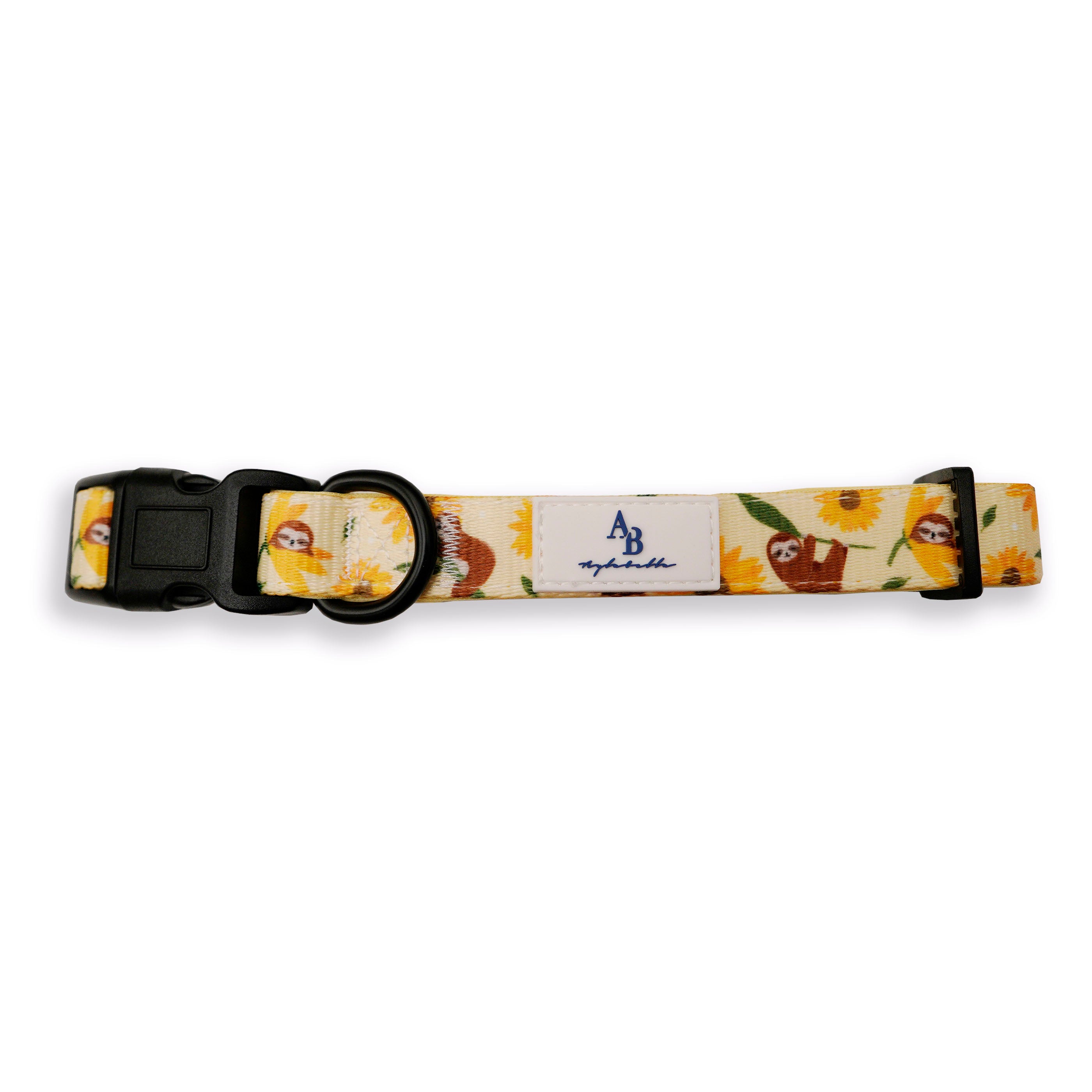 Aylabella Co. - Summer Sloths Collar for Dogs (4 Sizes)